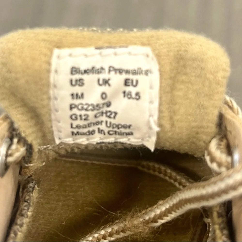 Sperry’s Infant Boat Shoes (Size One Month)